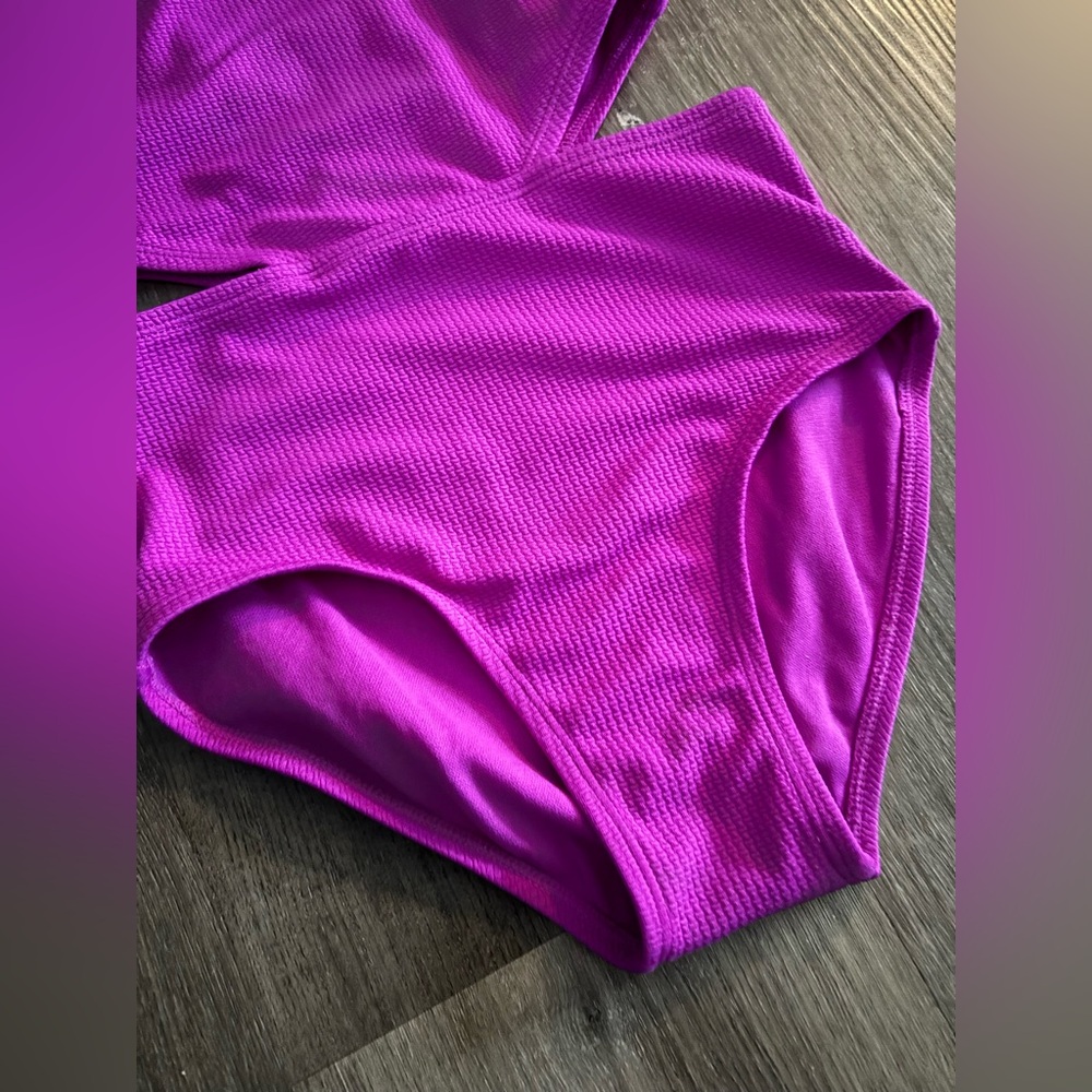 Swimsuit Girls Sz 8 Target Art Class Magenta Kids One Piece Purpleish - Picture 3 of 7